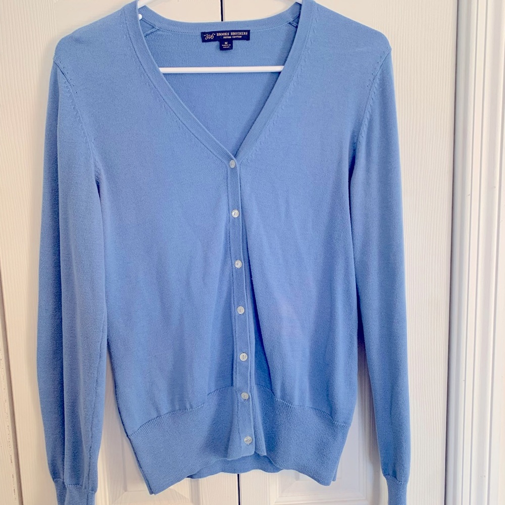 Brooks Brothers 346 Supima Cotton Cardigan
